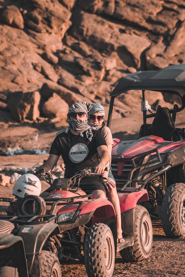 Desert Safari adventure with dune bashing and camel ride